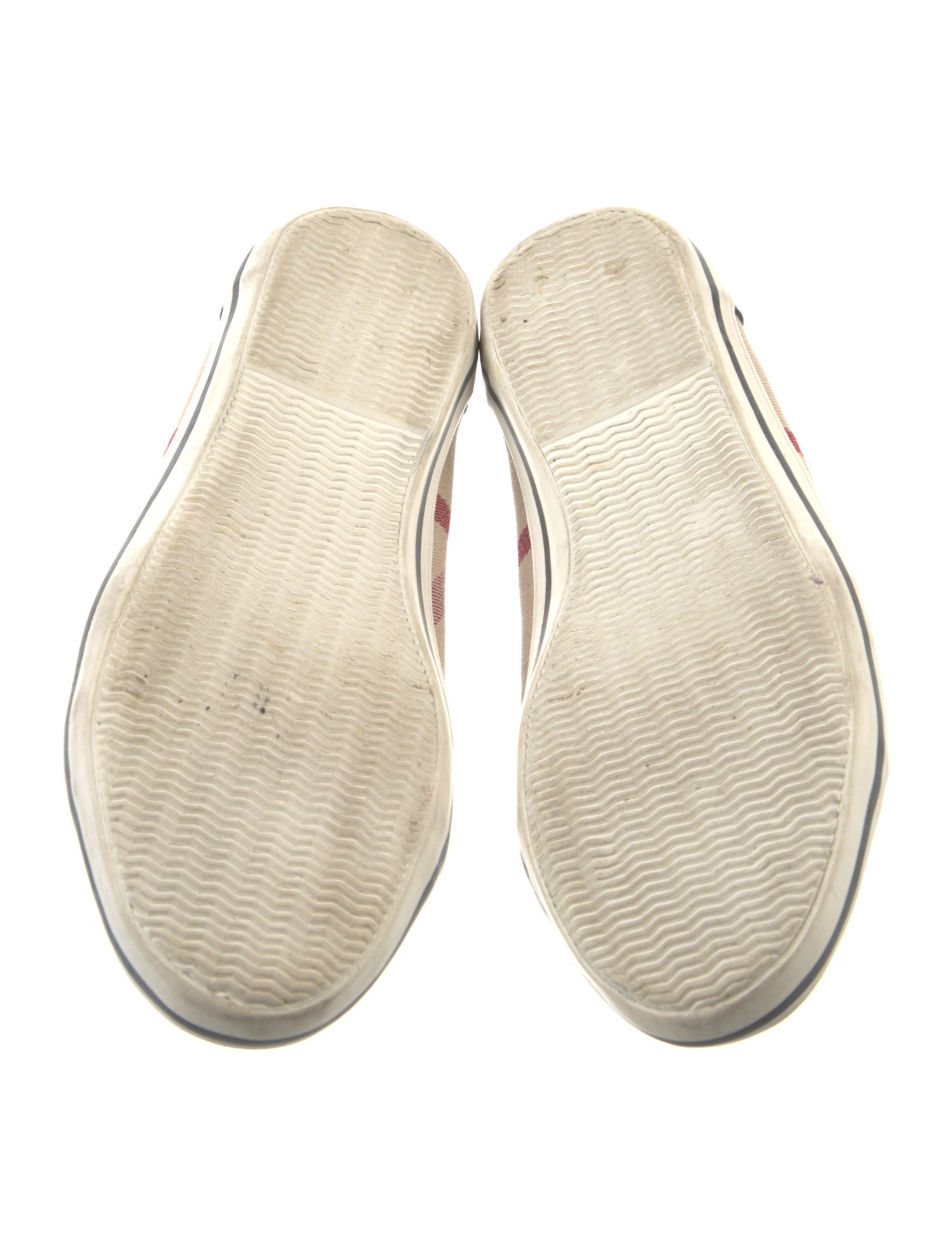 Burberry Canvas Printed Sneakers